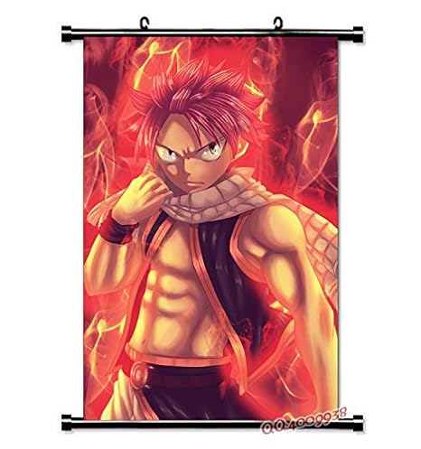 Wallscrolls-Wonderland Anime Manga Fairy Tail Natsu Dragneel Wallscroll Stoffposter Plakat Tapete Rollbild Geschenk Collectio
