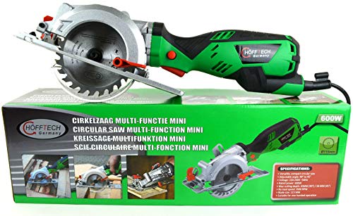 Mini Handkreissäge mit Führungsschiene Säge Tauchsäge SLS Germany Einhand-Tauchsäge 600W 115mm