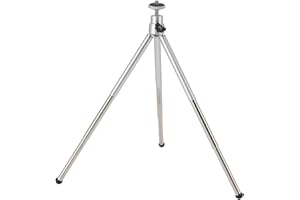 FAUOSWUK Outdoor Camping Fan Light Tripod Retractable Adjustable Support for Various Environments Aluminum Alloy 5.91-11.81in