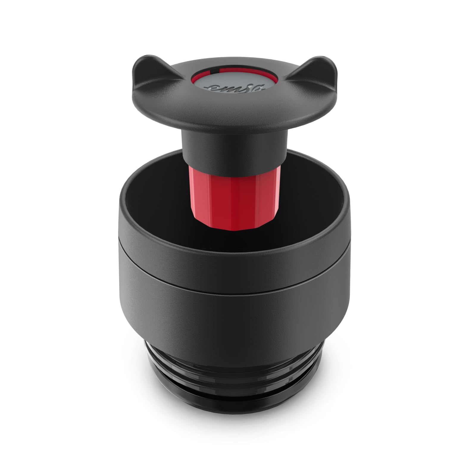 Emsa N20227 Travel Mug Wave Isolierbecher 0,5 Liter, neuer Komfort-Schraubverschluss, Edelstahl, 6h heiß und 12h kühl, 100% dicht, spülmaschinenfest, 360°-Trinköffnung, Pastellrosa 7