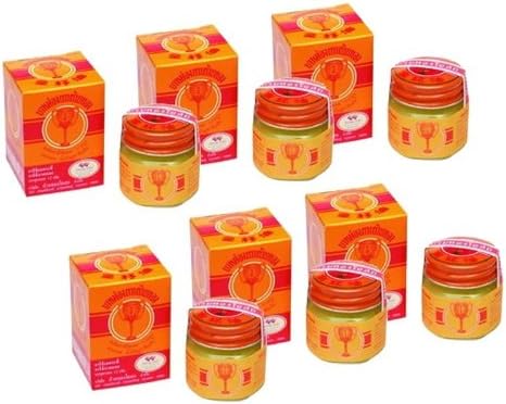 6 x 50 g Golden Cup Balm Muscle Pain Headache Rheumatism Aches Relief Natural
