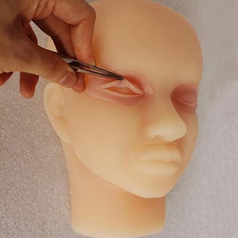 Amazon Co Jp 二重まぶたインジェクションモデル インジェクション皮膚モデルの顔トレーニング 縫合医療訓練モデルの前に 医療スキンケア ホーム キッチン