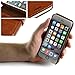 Lockwood iPhone 6/6s | Folio Wallet Card Case | Faux Leather | Vintage Brown | (4.7 Inch) | Ultra Slim & Light