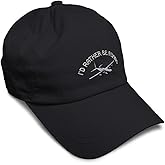 Speedy Pros Soft Baseball Hat Embroidered Dad Hat C-130 I'd Rather Be Flying Men & Ladies Baseball Cap Cotton