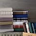 Amazon Brand – Pinzon Lightweight Cotton Flannel Sheet Set - Full, Forest Green