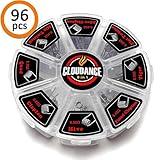 CLOUDANCE 8 in 1 Wire Coils Kit for Craft Hobby Used 96 Pieces