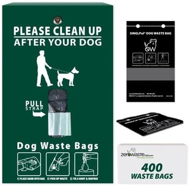 Zero Waste USA Singlpul Starter Station Bag System Color: Forest Green