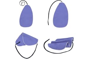 Clarinet Cleaning Cloth,4Pcs Artificial Suede Saxophone Cleaning Cloth Swab Cleaner Cloth,Saxophone Cleaning Cloth,Artificial