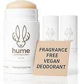 Hume Supernatural Aluminum-Free Deodorant For Women And Men - Neutral, Lasting, Sensitive Skin Formula, Moisture Blocking, Probiotic Enhanced, Innovative Botanical Care, Paraben Excluded