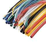 BephaMart 70pcs 20cm 5size 7color Polyolefin Heat Shrink Tube Sleeve Wrap Wire Shipped and Sold by BephaMart