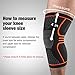 Knee Brace Knee Support, Compression Knee Sleeve (Pair) for Meniscus Tear, ACL, MCL Running & Arthritis, Best Neoprene Stabilizer Wrap for Crossfit, Squats & Workouts - for Men & Women