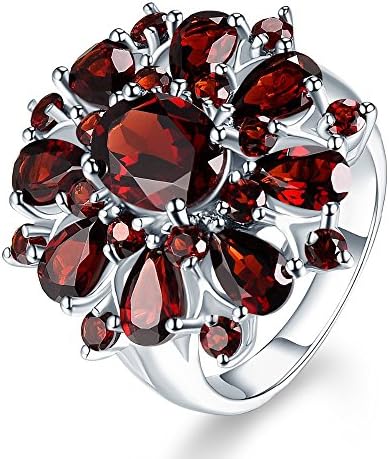 JUSTSELL Colorful Zircon Jewelry Wedding Band Engagement Rings