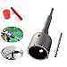 YaeTek 65mm SDS Plus Shank Wall Hole Saw Cutter Brick Concrete Cement Stone Wall Drill Bit Carbide Tipped DIY Drilling Tools 200mm Rod