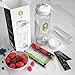 Infusion Pro 32 oz. Fruit Infuser Water Bottle with Insulated Sleeve & Detox Water eBook : Bottom Loading, Large Cage for More Flavor & Pulp Strainer : Delicious, Healthy Way to Up Your Water Intake