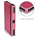 MoKo Case for Fire HD 7 2014 - Slim Folding Cover with Auto Wake / Sleep for Amazon Kindle Fire HD 7 Inch 4th Generation Tablet (Not Fits HD 7 2015), MAGENTA