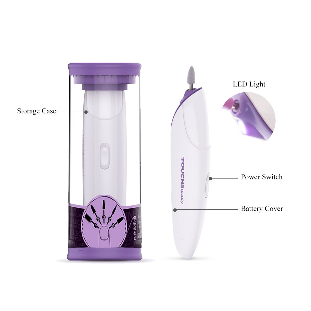 TOUCHBeauty AG-1333 5-EN-1 Manucure/Pédicure Professionnel avec Lumière LED