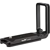 Haoge HG-GH6 Camera L Bracket for Panasonic Lumix GH6 Camera,Arca Style Compatiable Quick Release Plate
