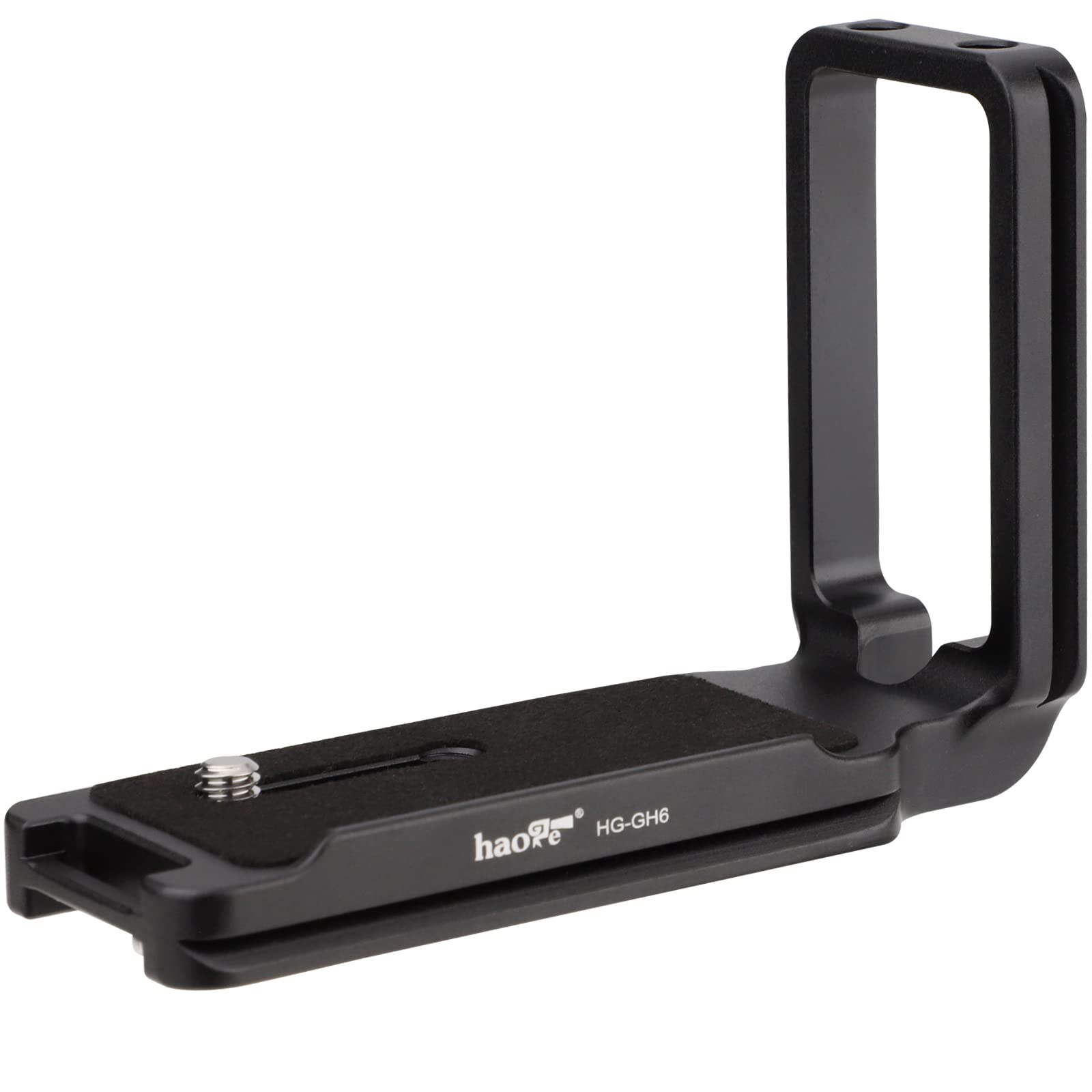 Haoge HG-GH6 Camera L Bracket for Panasonic Lumix GH6 Mirrorless Camera,Arca Style Compatiable Quick Release Plate