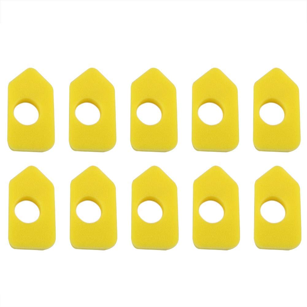 Air Filter 10PCS Yellow Foam Air Filter Replacement for 986434