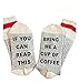 EASYHON If You Can Read This Novelty Funny Saying Combed Cotton Crew Dress Beer Coffee, Gag Gift for Men Women