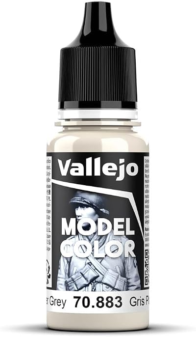 Vallejo Model Color Silver Grey 18 ml Self-Leveling Acrylic Paint