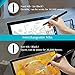 Surface Pen, Ciscle Active Stylus Pen with 1024 Levels of Pressure Sensitivity and Aluminum Body for Microsoft Surface Pro(2017), Surface Pro 4/ Pro 3/ Laptop/ Book/ Studio and Surface 3-(Black)