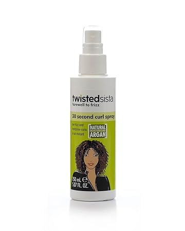 Amazon Com Twisted Sista 30 Second Curl Spray 5 07 Ounce Beauty