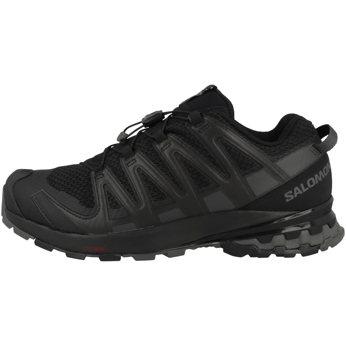 Salomon Men's XA PRO 3D V8 Trail Running Shoes for Men, Black/Black/Magnet, 12.5