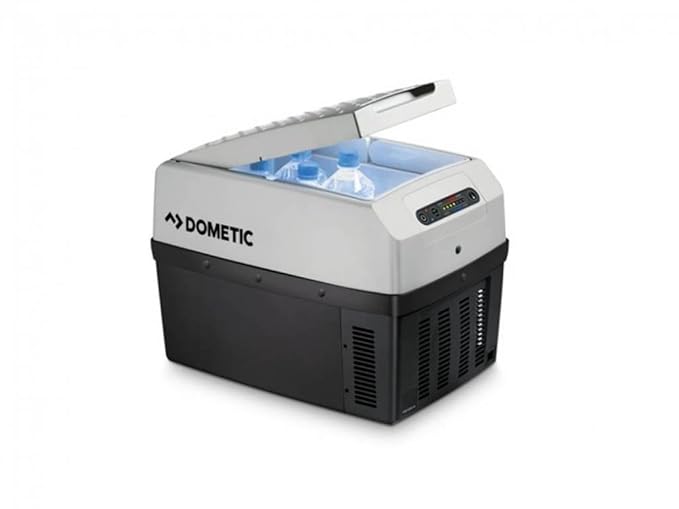 DOMETIC Kühlbox Tropicool TCX 12/24/230 V DC/AC, Leistungsstarke Kühltruhe Unterwegs und Zuhause (20 Liter)