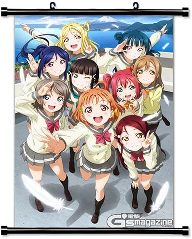Love Live Sunshine! Anime Fabric Wall Scroll Poster (16x24) Inches [A] Love Live Sunshine-63