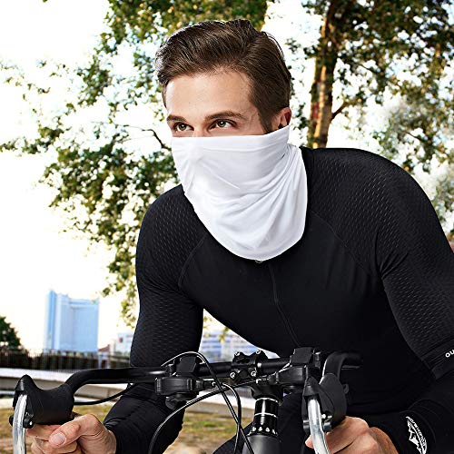 Unisex Neck Gaiter Face Scarf Face Cover Breathable for UV Protection Dust Wind