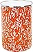 Calypso Basics by Reston Lloyd Marble Enamel on Steel Utensil Holder, Orange