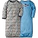 Gerber Baby Boys' 2-Pack Gown, Little Cars, 0-6 Months