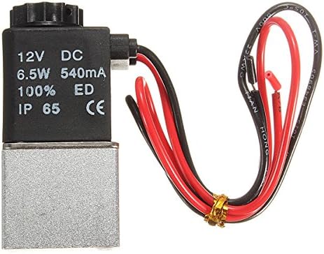 1/8inch 12VDC 2 Way Normally Closed Electric Solenoid Air Valve
