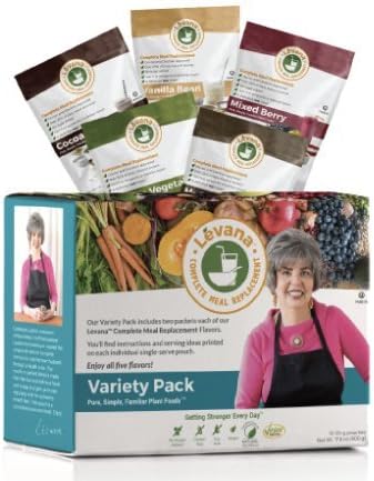 Levana Meal Replacement Variety10 Pouches (10X 50 Gram Pouch)