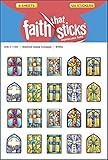 Stained Glass Crosses (Faith That Sticks Stickers) (2014-01-23) by 