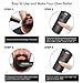 COOLKESI Ionic Beard Straightener for Men, Anti-Scald Hair Straightening Brush with Fast Heating, Portable Ceramic Heat Brush Comb for Home or Travel, Electric Dual Voltage & Adjustable Temperature
