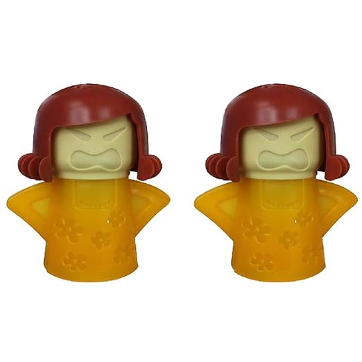 1Buy 2 Unidades Angry Mama Microondas Limpiador Limpia fácilmente ...