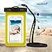 Homar Waterproof iphone 6, 6 Plus Case - Best in Water Sports Equipment - Universal Cell Phone up to 6 inches Waterproof Dry Bag for Camping Kayaking Hiking Boating Swimming Fishing (Yellow)