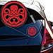 Yoonek Graphics Hydra Shield Agent Decal Sticker for Car Window, Laptop and More. # 485 (8