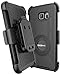 Galaxy S7 Edge Case, SGM Dual Layer Hybrid Armor Defender Case With Holster and Kickstand For Samsung Galaxy S7 Edge