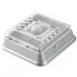8 LED Bombillas SENSOR DETECTOR Casa Gabinete Pasillo: Amazon.es