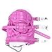 YiFeng Fetish Mask Head Hood with Lockable Blindfold & Dildo Penis Mouth Gag Costume Bondage Adult Sex Toys BDSM (Hot Pink)