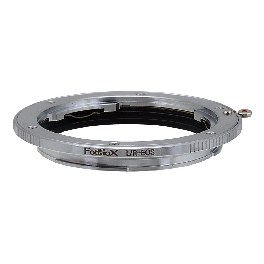 Fotodiox Lens Mount Adapter, Leica R Lens to Canon EOS Camera Adapter, for Canon EOS 1d,1ds,Mark II, III, IV, 5D, Mark II, 7D, 10D, 20D, 30D, 40D, 50D, 60D, Digital Rebel xt, xti, xs, xsi, t1i, t2i, 300D, 350D, 400D, 450D, 500D, 550D, 1000D — image 1