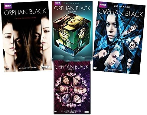 Orphan Black: Complete TV Series Seasons 1-4 Box/DVDs Set