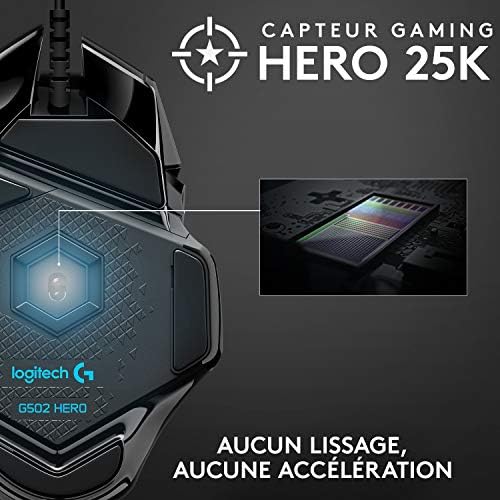 G502 HERO Souris Gamer Filaire Haute Performance