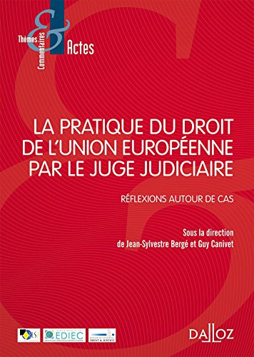 La  pratique du droit de l'Union européenne par le juge judiciaire
