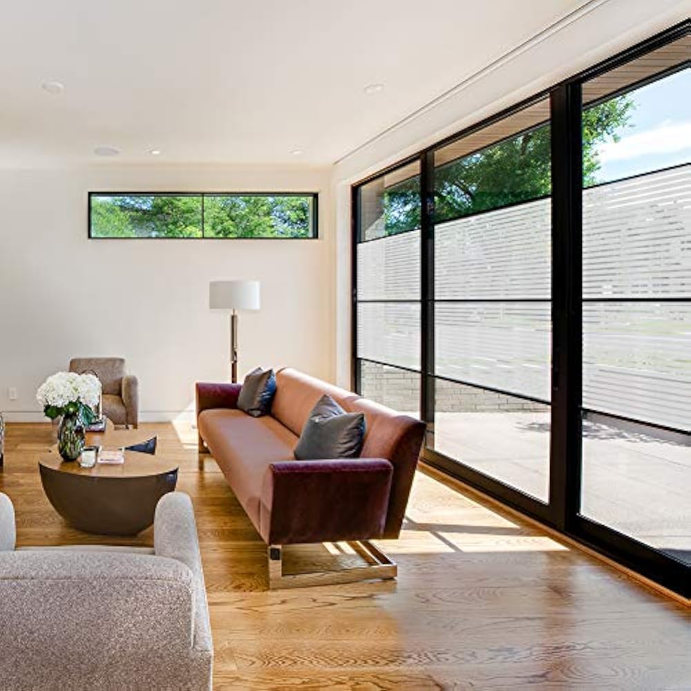 Window Film, Static Cling NonAdhesive Blackout Sun Blocking Removable Frosted eBay