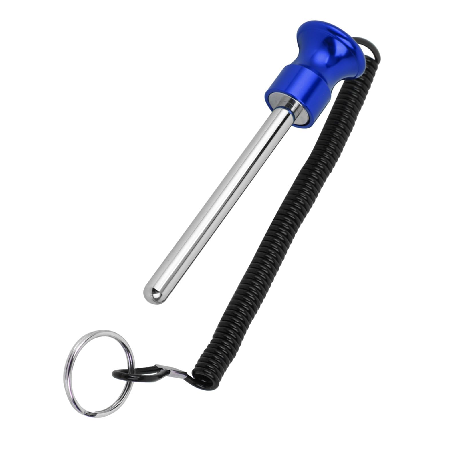 Weight Stack Pin Magnetic Strength Training Screw Bolt with Pull Rope for Fitness Equipment Pin Training (blue)