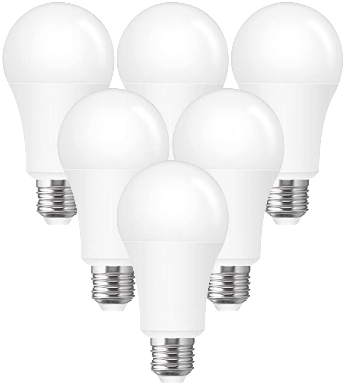 DECK INN Pack of 4 ES E27 LED GLS Light Bulbs,60W Incandescent Bulb Equivalent, 9W, 807lm, Warm White 2700K, A60 ES E27 Edison Screw LED Bulbs [Energy Class A+]